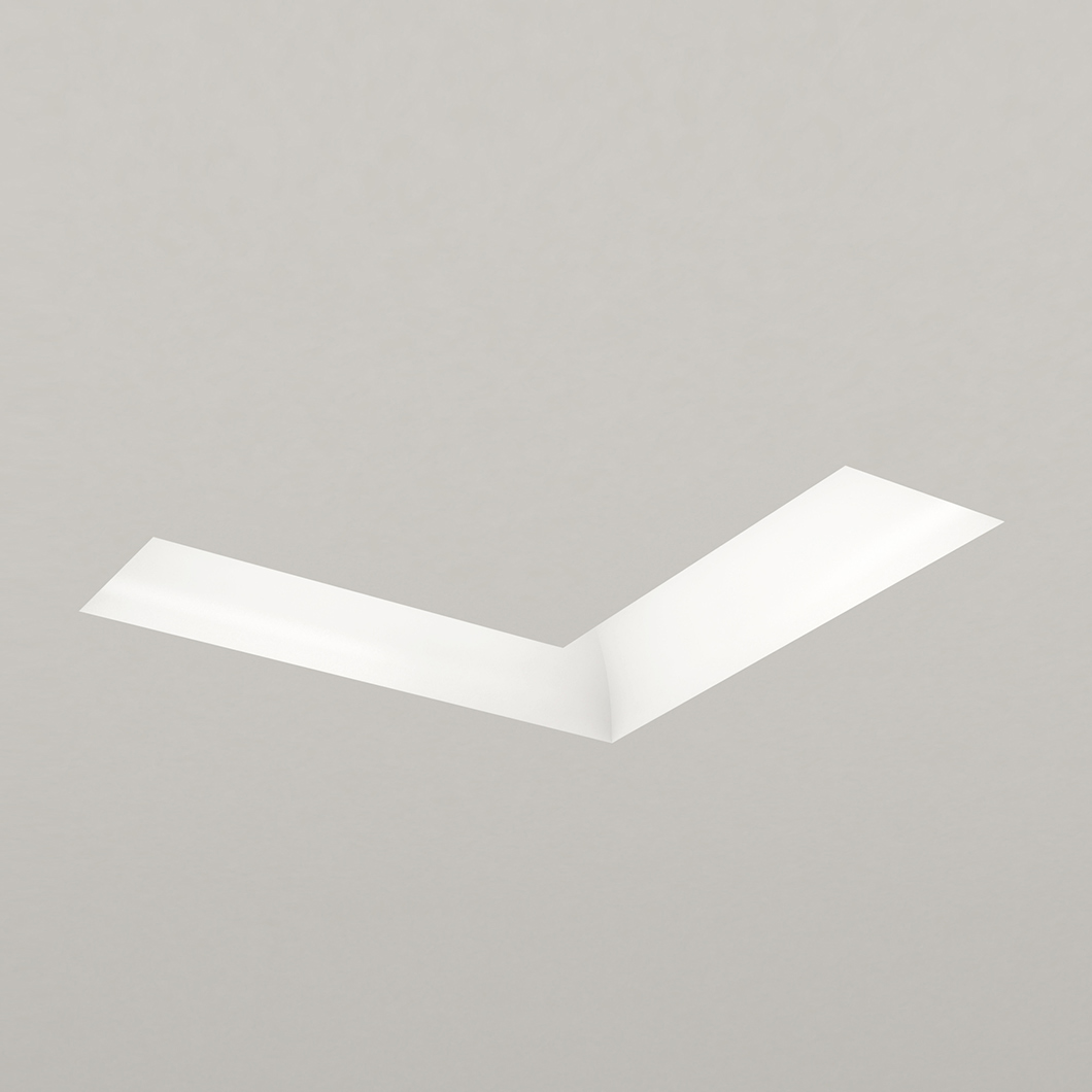 Nama Athina Modular 03 Corner In Plaster In Linear LED Profile| Image:0