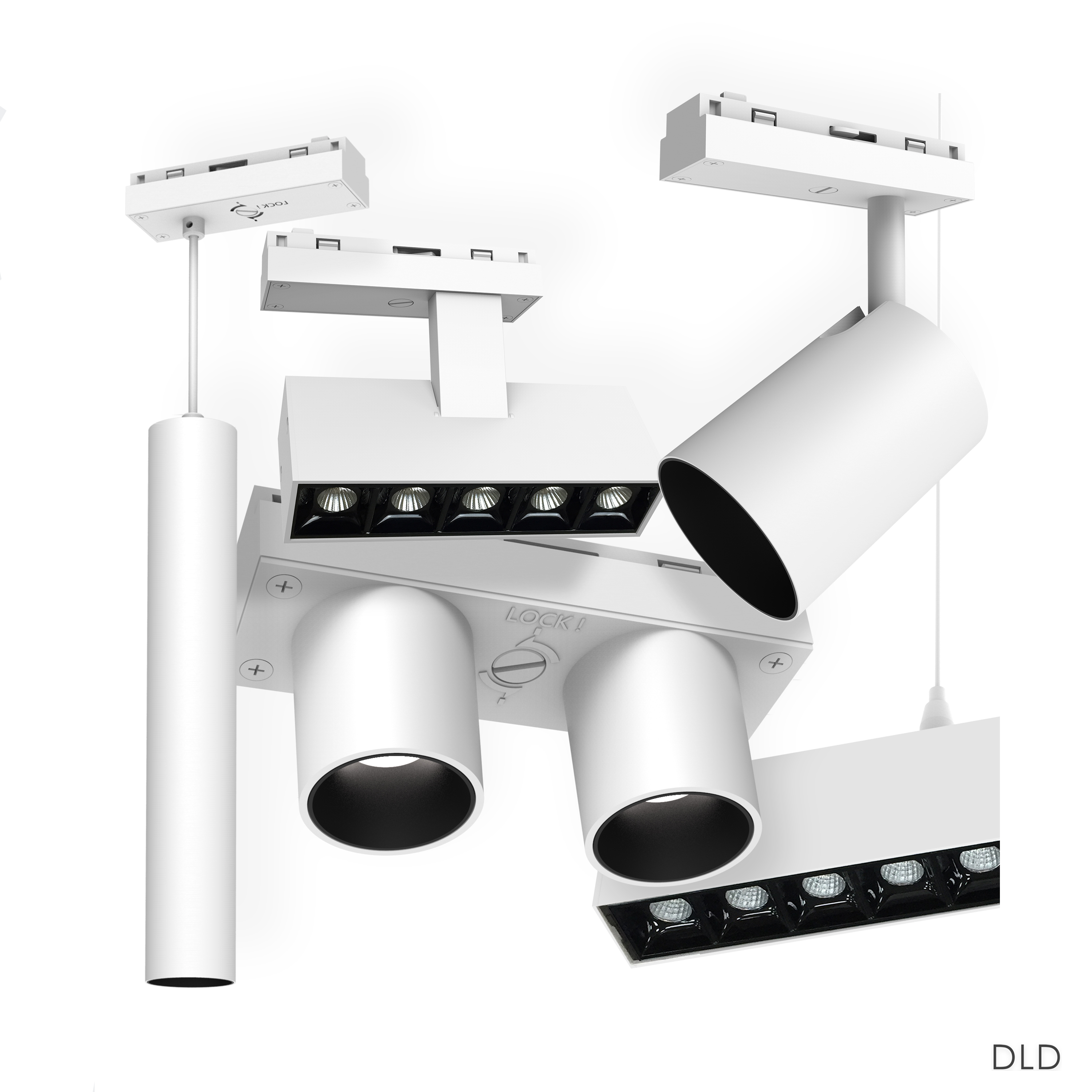 DLD Shadowline Surface Mounted Track System Package| Image:6