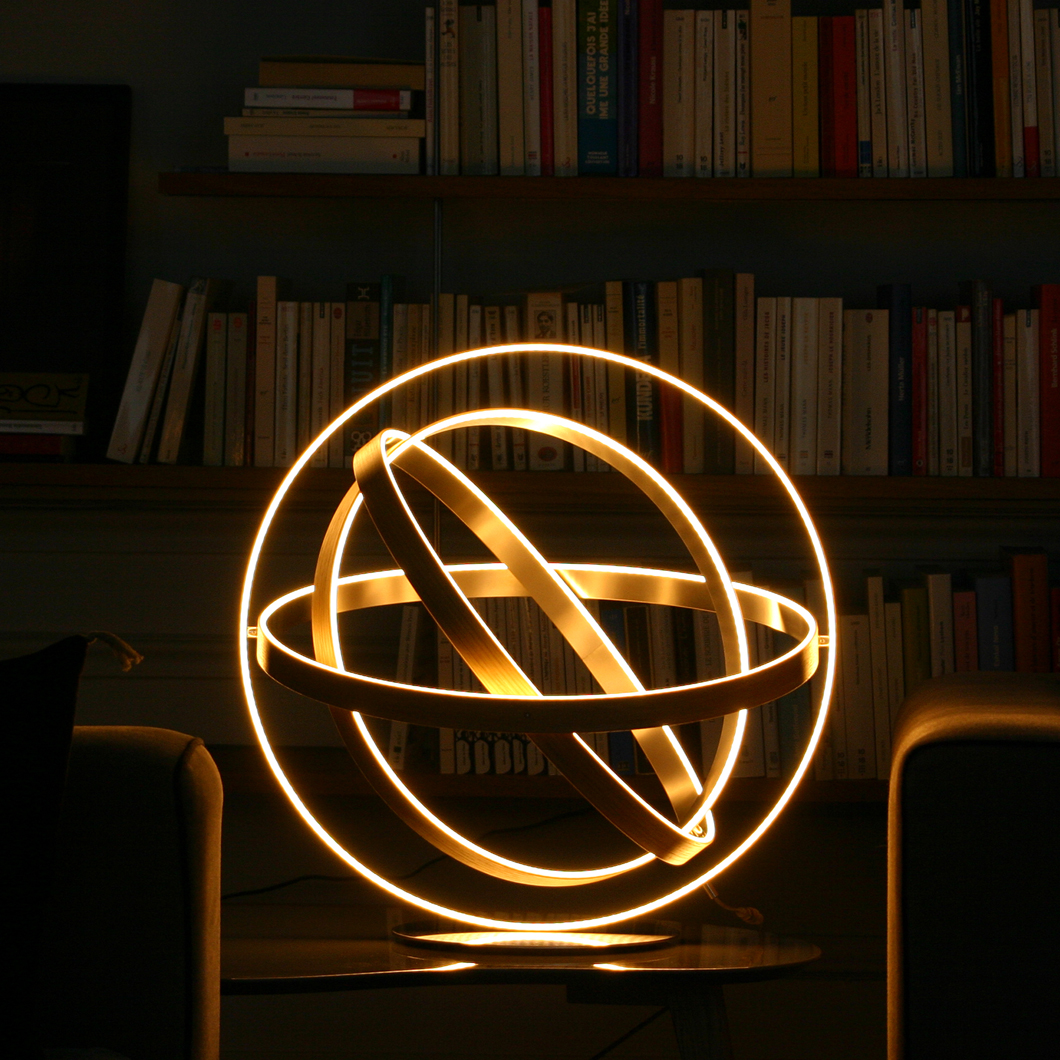 Henri Bursztyn _B612 LED Metal Pendant & Table Lamp| Image:2