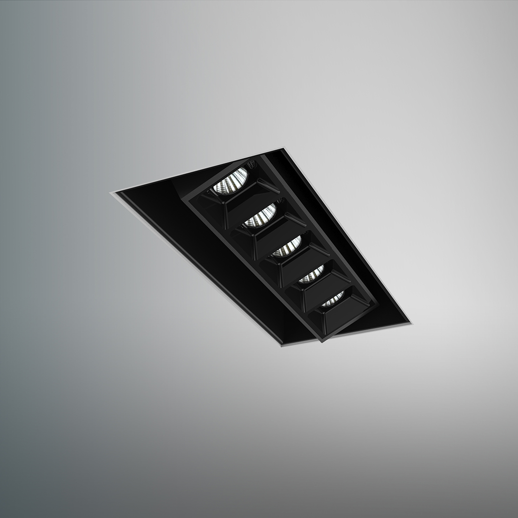 DLD Surf 5 LED Adjustable Plaster In Recessed Downlight - Next Day Delivery| Image:0