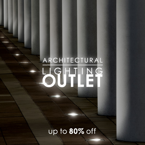 Architectural Lighting Outlet: Up to 80% off. Row of recessed floor uplighter lighting up ornate columns