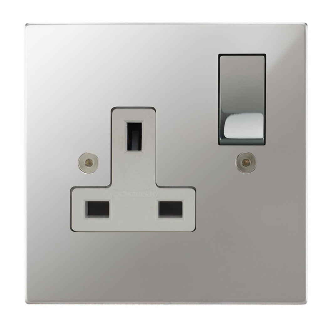 Focus SB Horizon Square Switched Socket Outlets