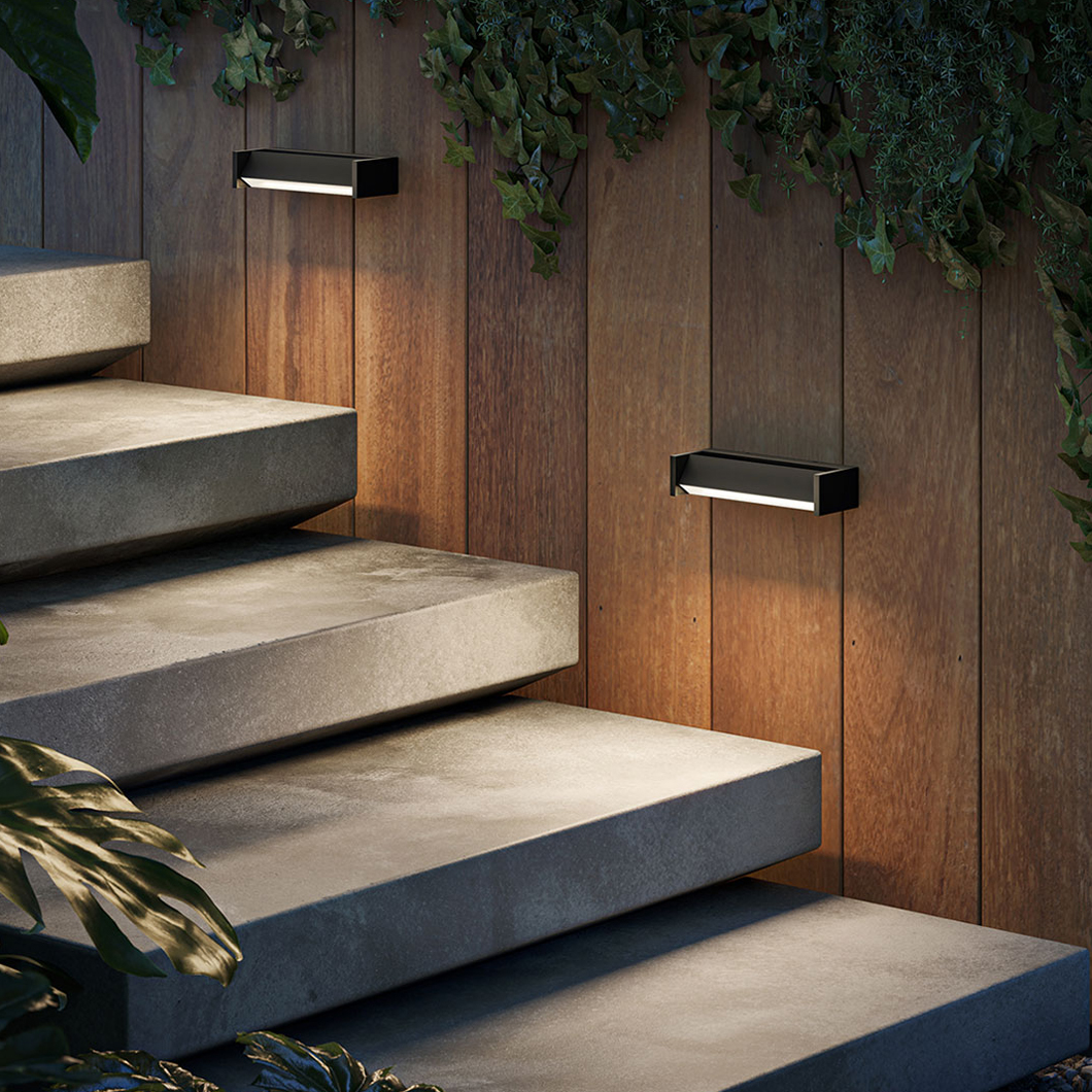 OUTLET IP44.DE Slat One Exterior Wall Light Cool Brown| Image:0