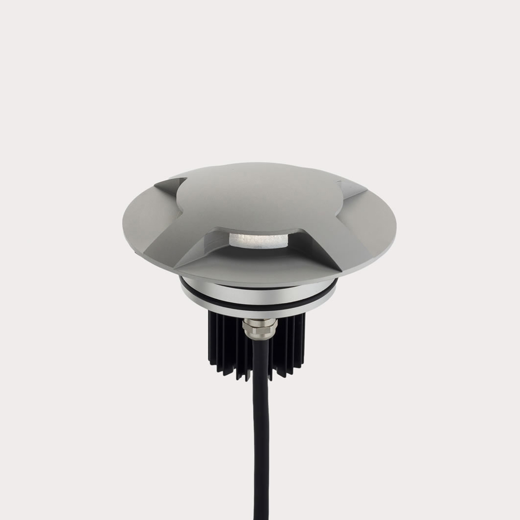 LLD Bia Maxi Round Four Emission Outdoor IP67 LED Recessed Path Light