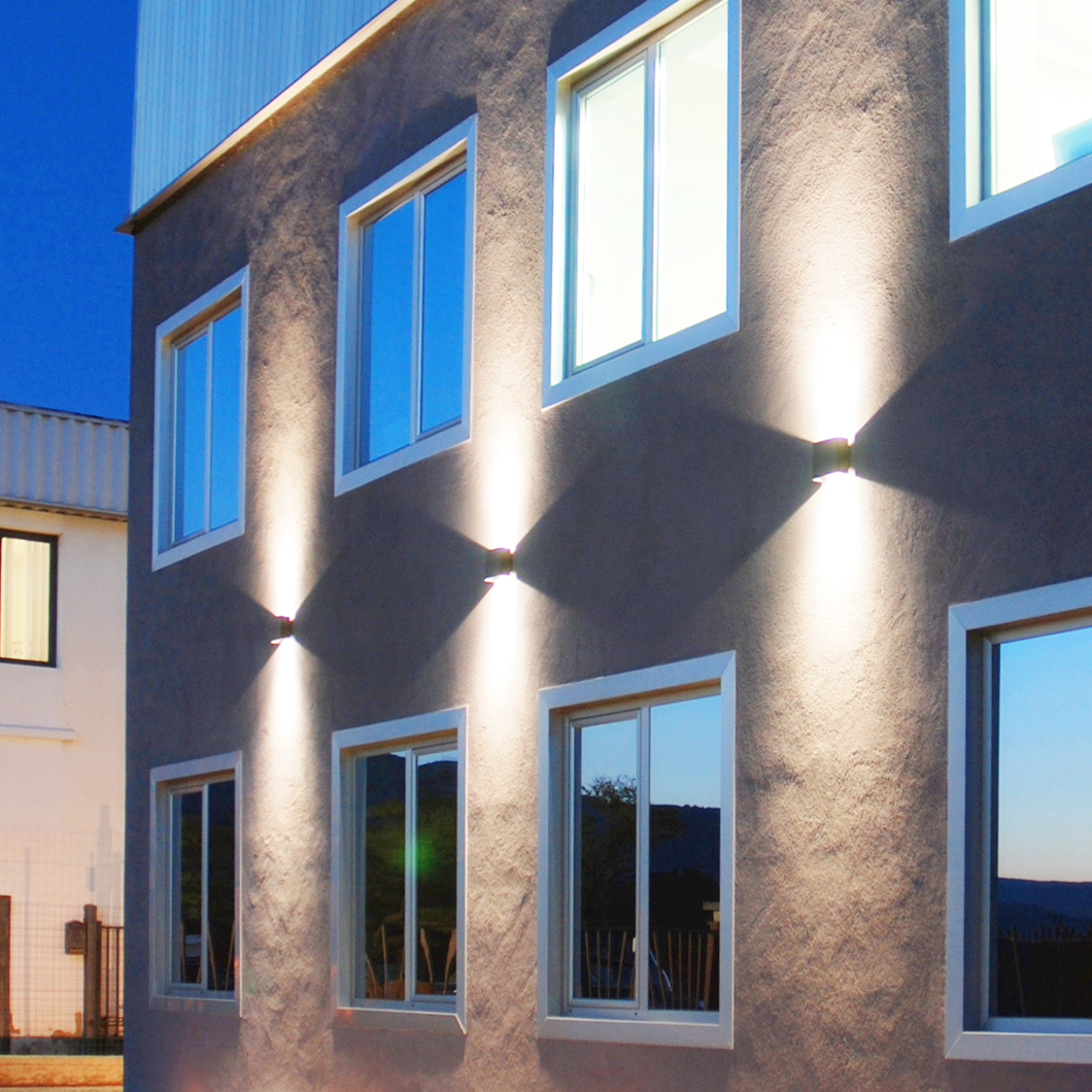 Cadmo RGB Updown Exterior Wall Light | Darklight Design | Lighting Design & Supply