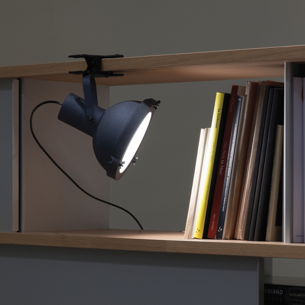 Nemo Projecteur 165 Clip/Pinza Table Lamp | Darklight Design 