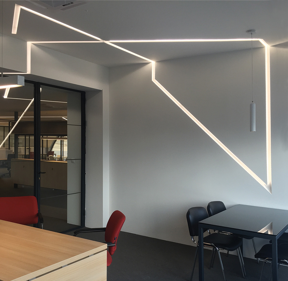 Nama Athina Modular 04 Corner Out Plaster In Linear Led Profile 