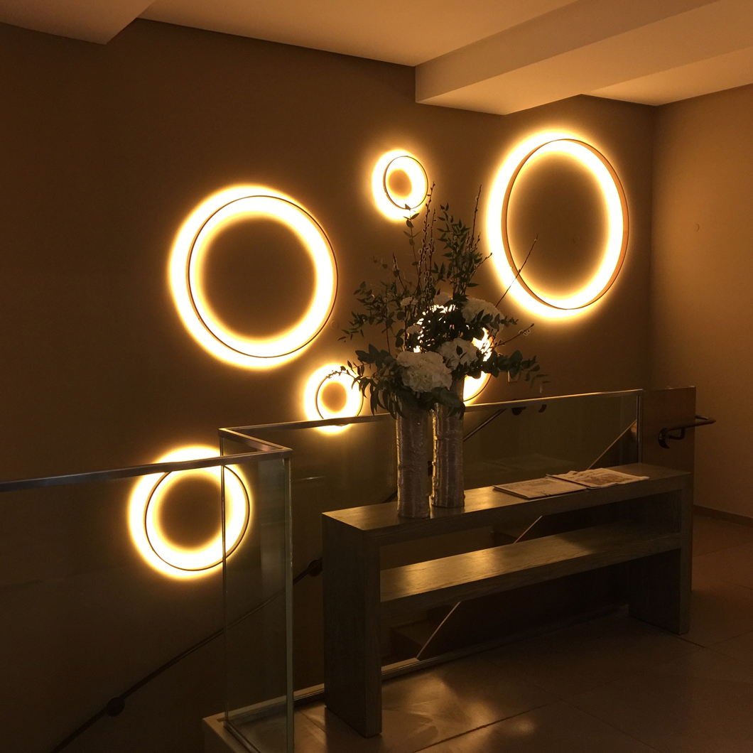 Henri Bursztyn O LED Wall Light Darklight Design Lighting