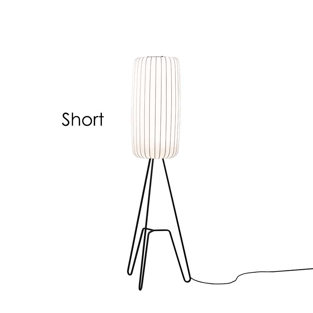 Short store standing lamp