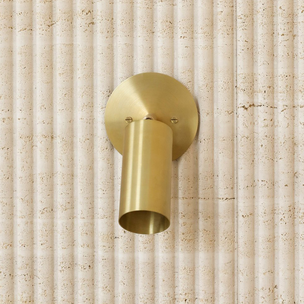 Contain Book XL LED Wall and Ceiling Light in brushed brass