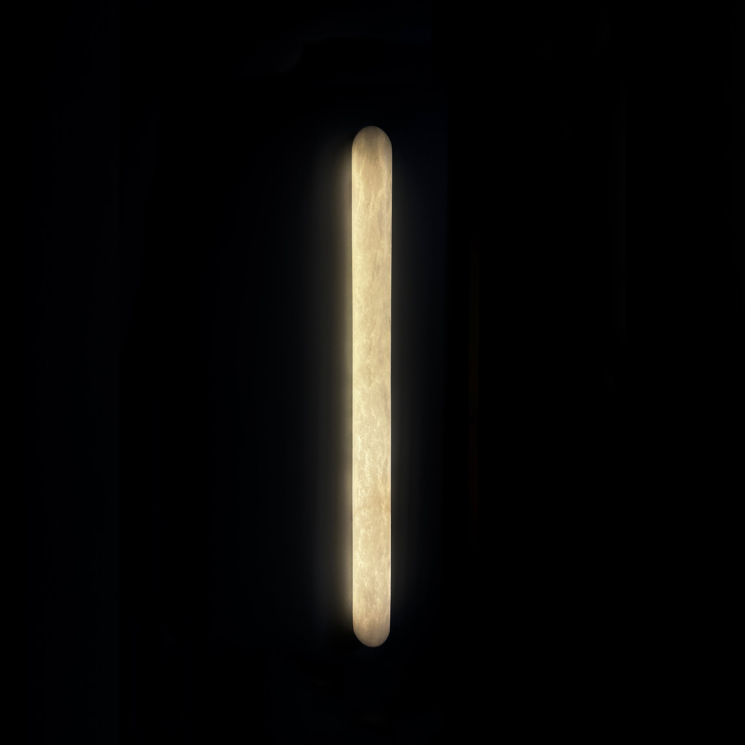 Contain Tub Alabaster Wall Light