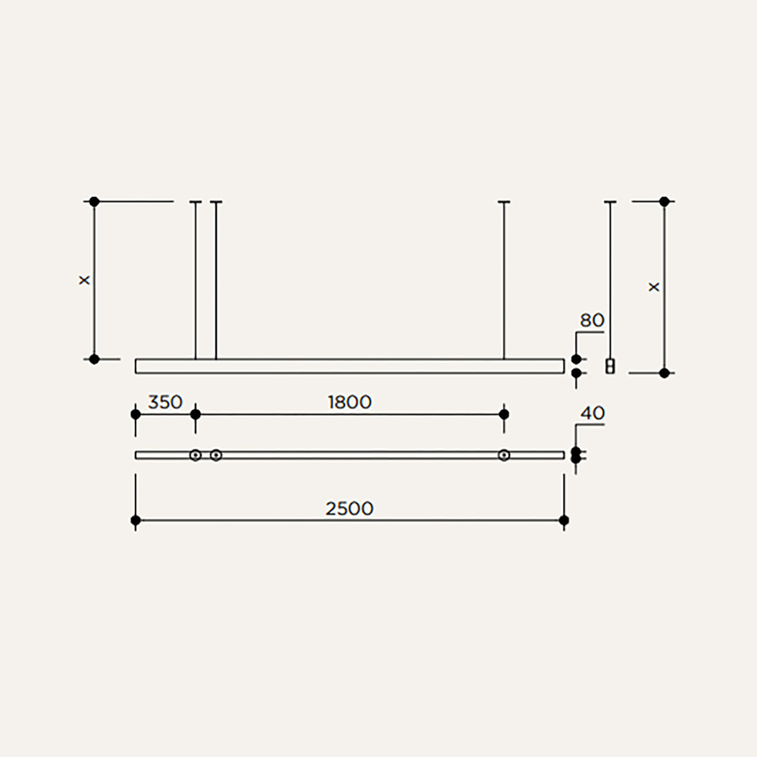 Contain H Linear LED Pendant| Image:9