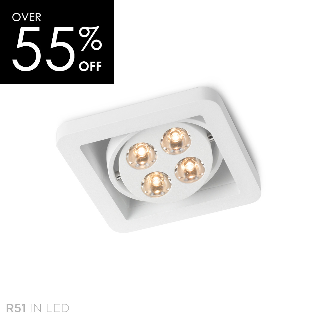 OUTLET Trizo21 R51 LED Recessed Directional Downlight| Image : 1