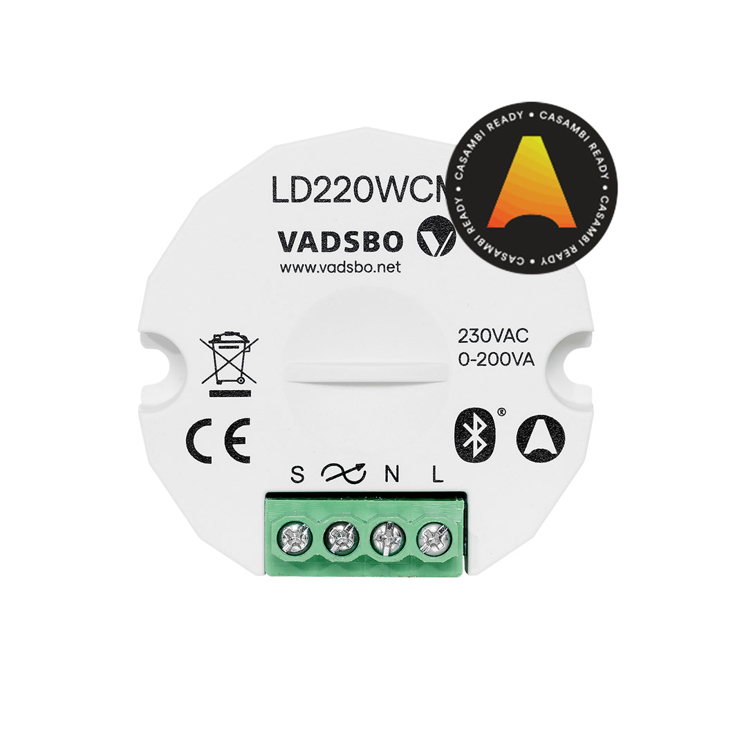 Casambi LD220WCM Compact Bluetooth Phase Cut Trailing Edge Dimming Wireless Control Unit with CBU-Box alternative image