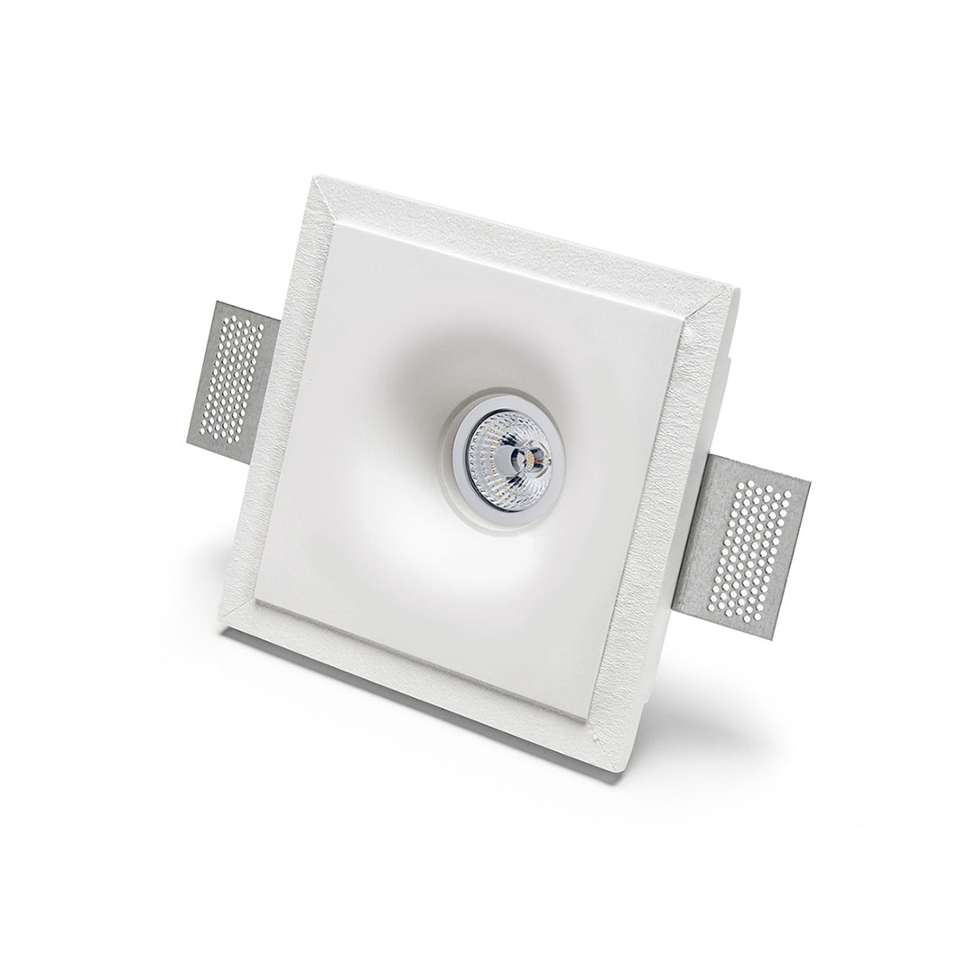 9010 Gru 4175 GU10 Plaster In Recessed Downlight alternative image