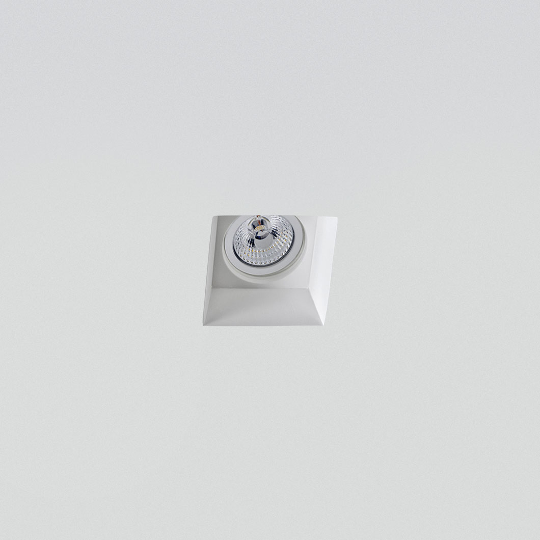 9010 Cassiopea 4180 GU10 Plaster In Recessed Downlight