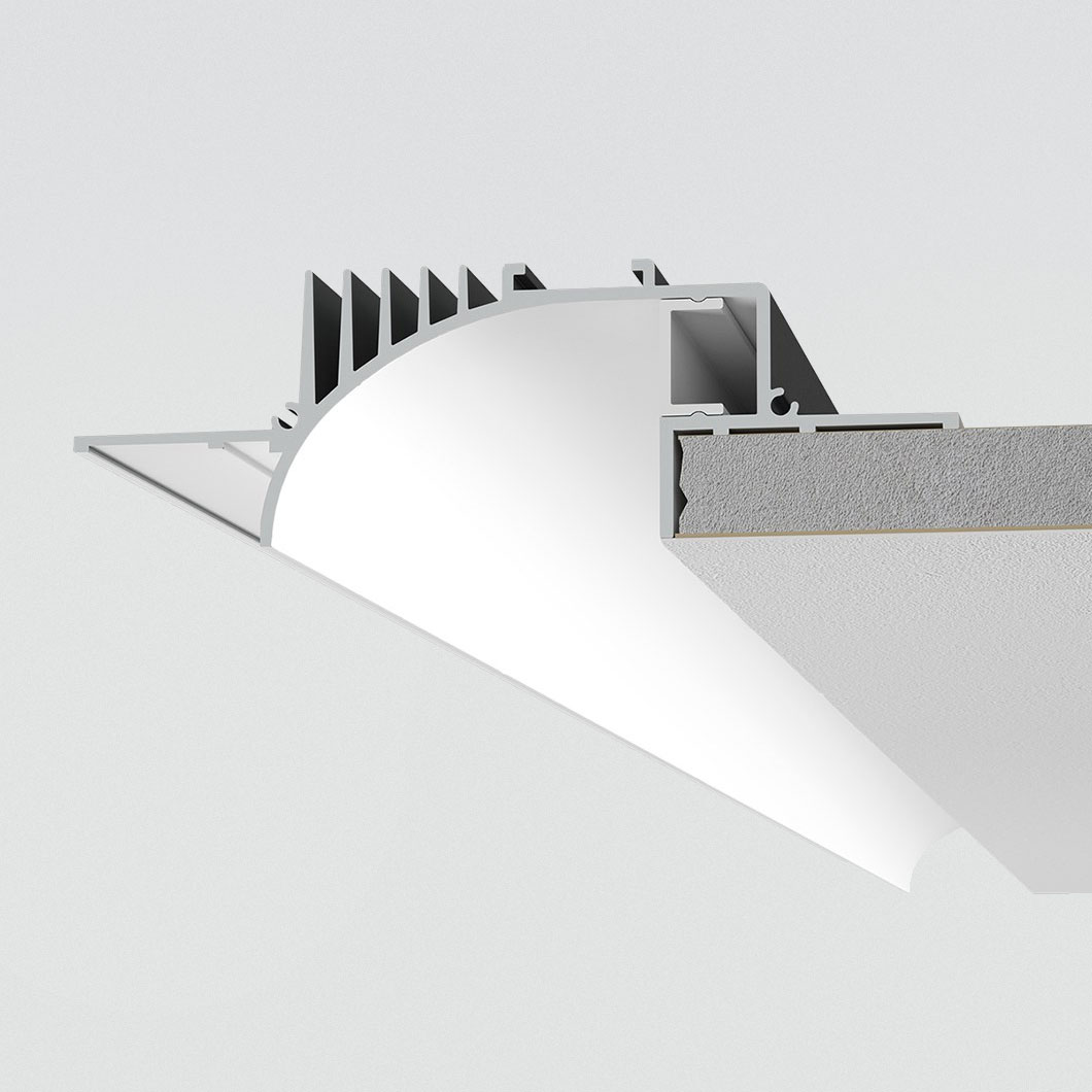 9010 Sirio P005 Plaster In Linear LED Profile