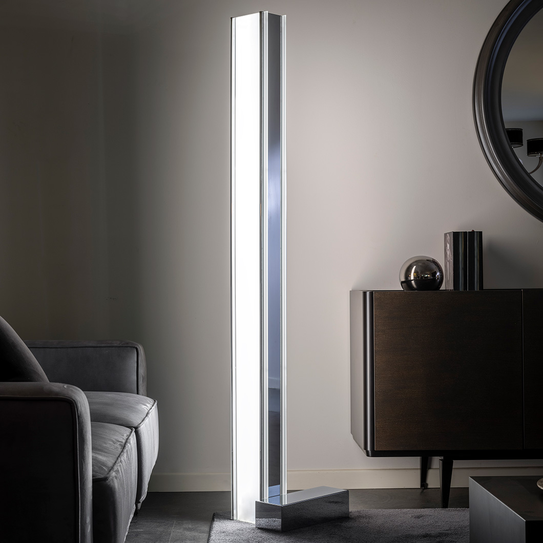 Esperia 6038 Floor Lamp illuminating a modern lounge