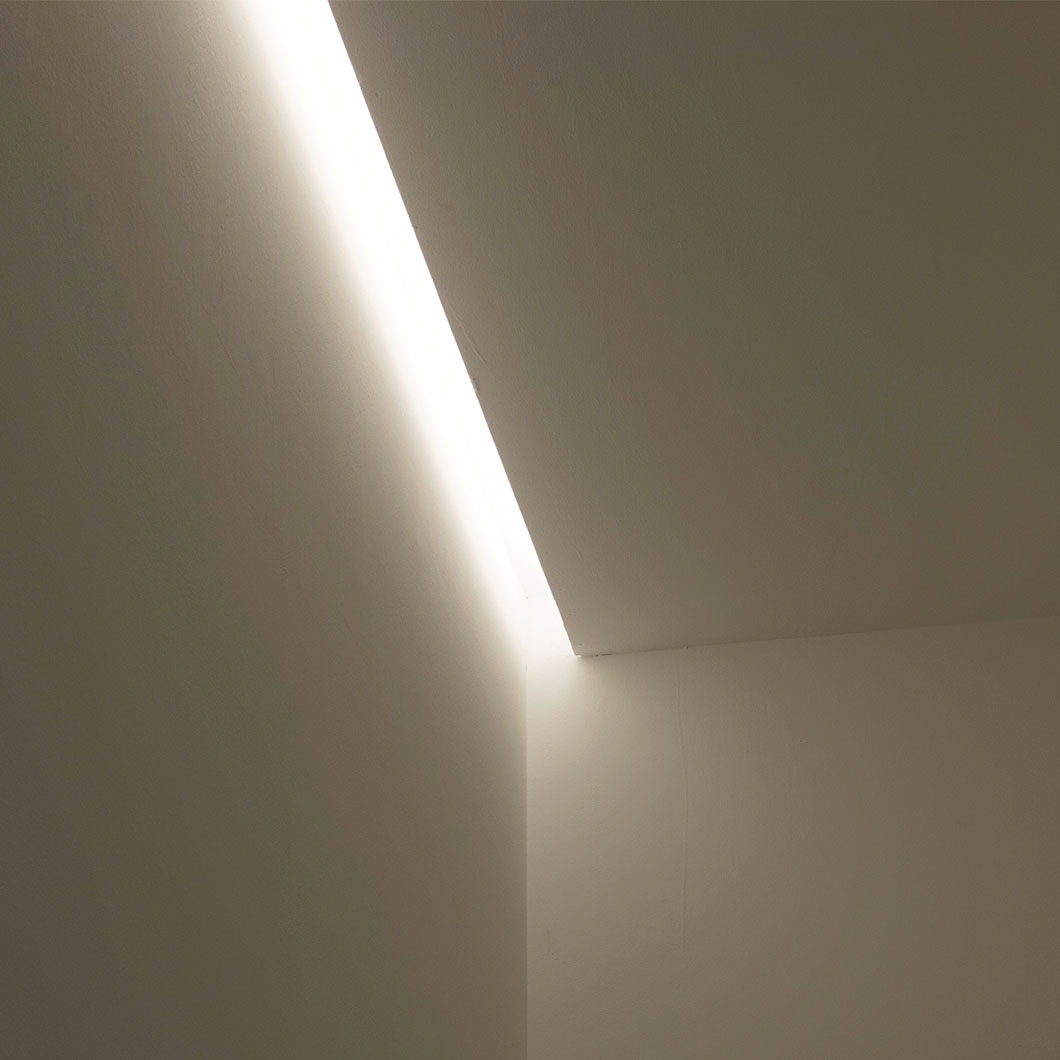 9010 Mira P015 Plaster In Wall Wash Linear LED Profile alternative image