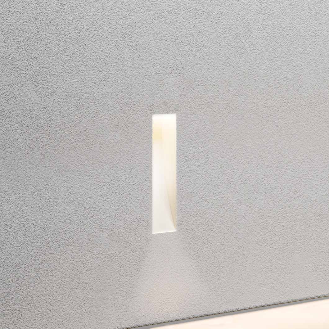 9010 Cave Big 1301C GU10 Outdoor Recessed Step / Low Level Wall Light