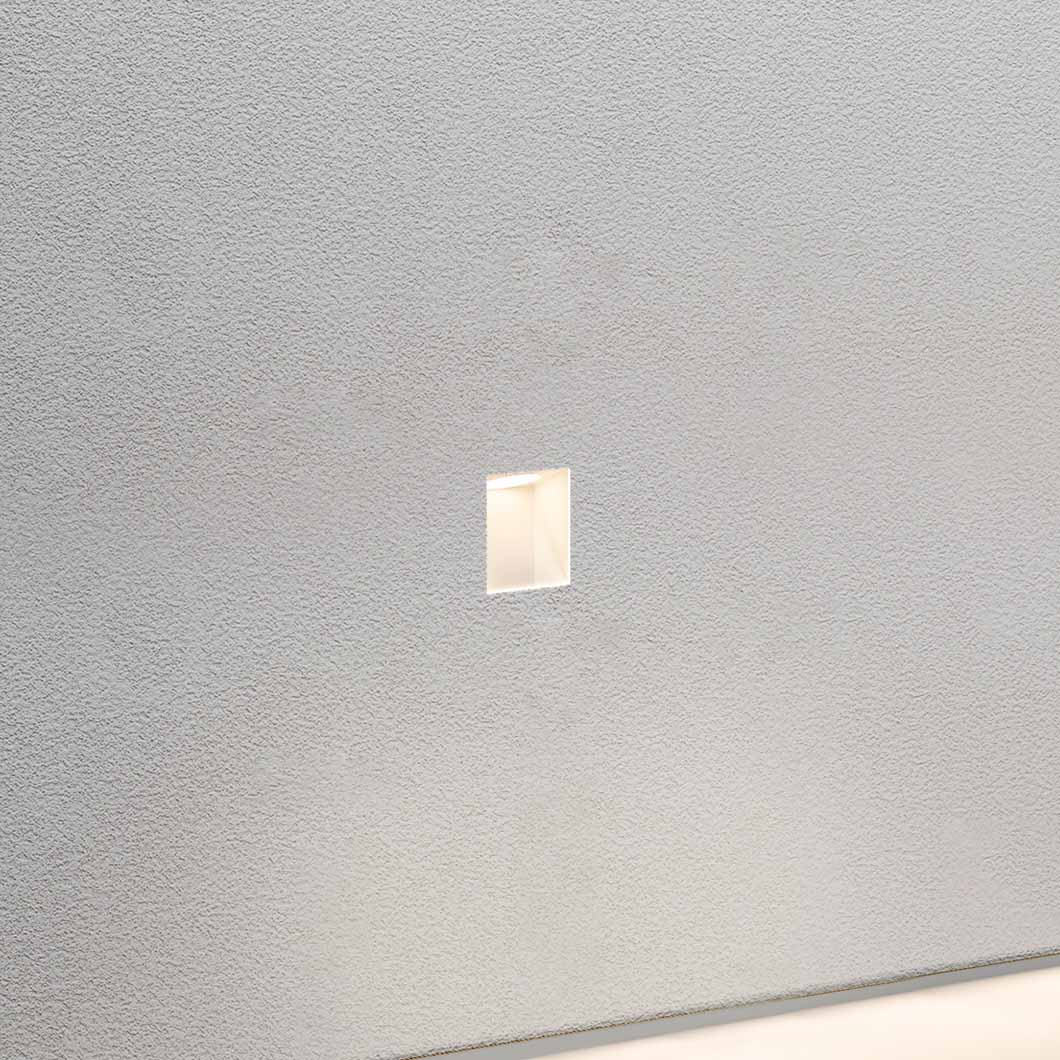 9010 Diago 1302A GU10 Outdoor Recessed Step / Low Level Wall Light