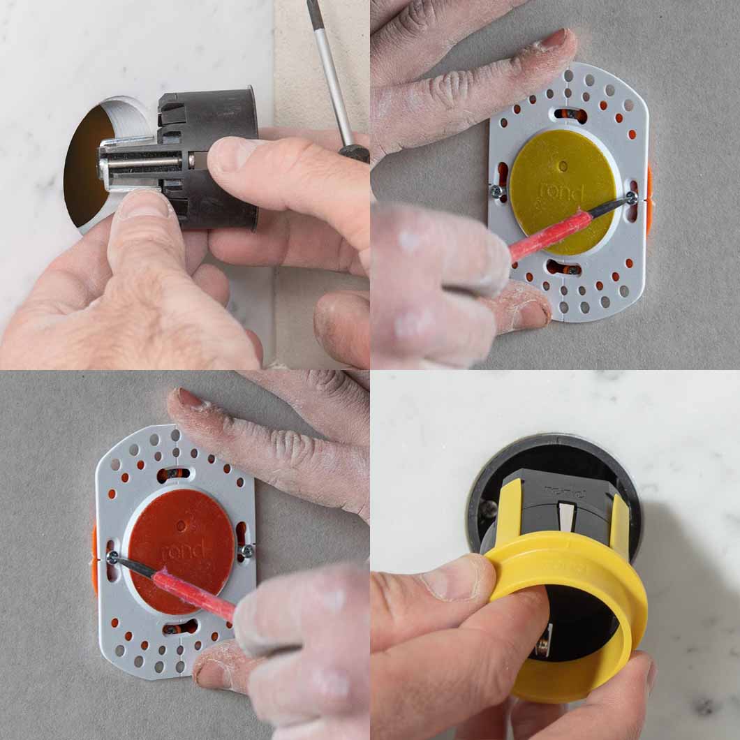 Rond Accessories | Retrofit Plaster Ring | Multifit Holder | Removal Tool alternative image