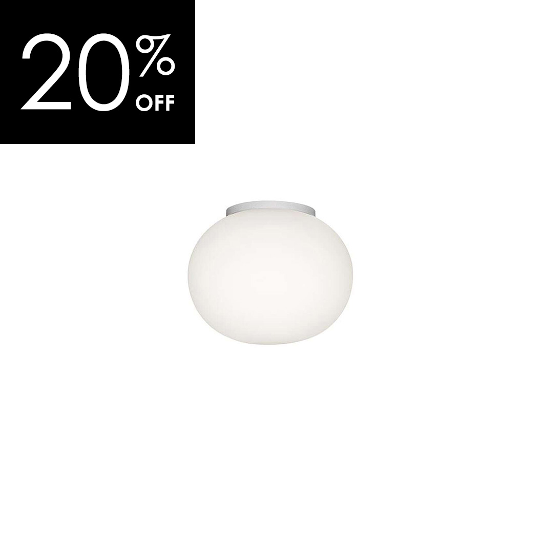 OUTLET Flos Mini Glo-Ball Wall & Ceiling Light