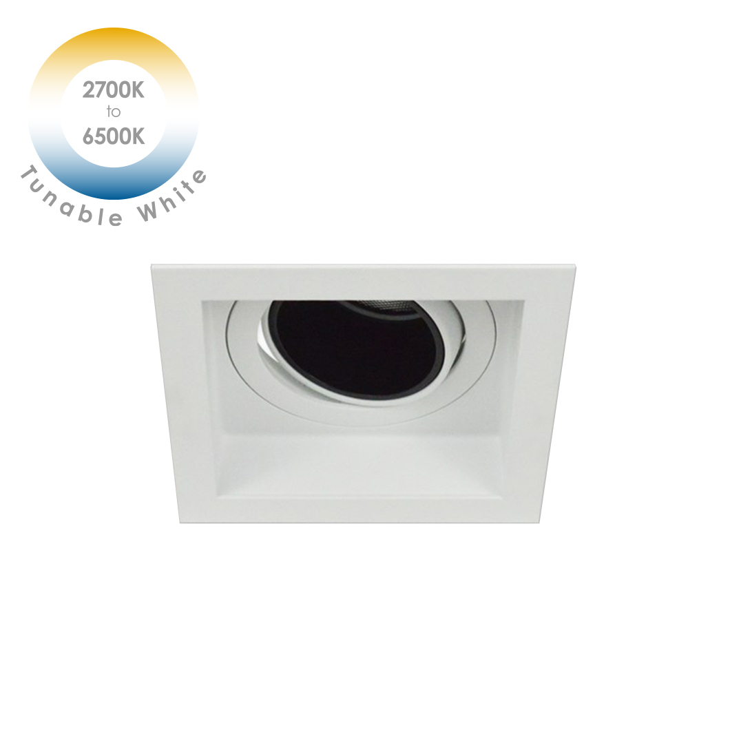 DLD Andes 1-S Tunable White 2700K-6500K LED Adjustable Recessed Downlight