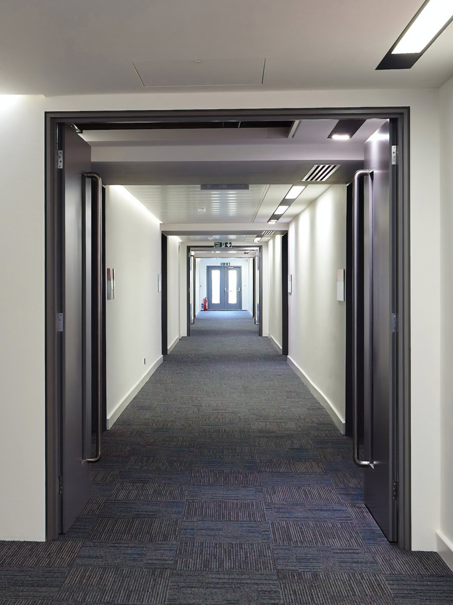 commercial hallway lighting